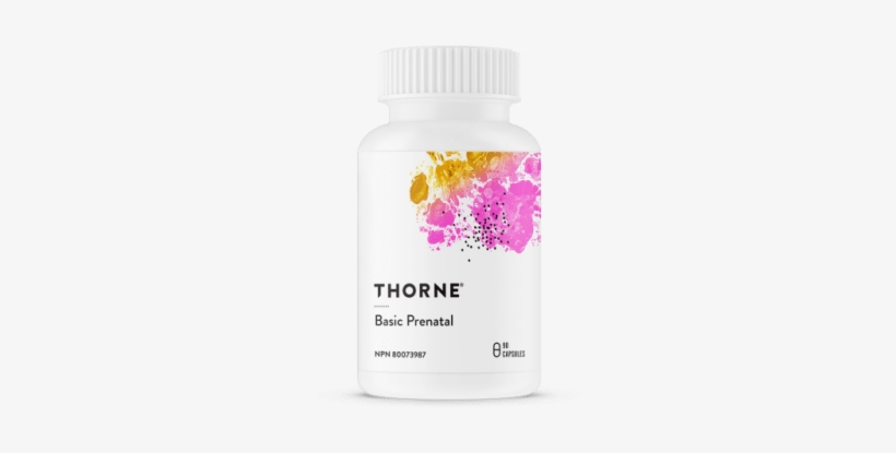 Basic Prenatal 90 Capsules - Thorne Basic Prenatal, transparent png download