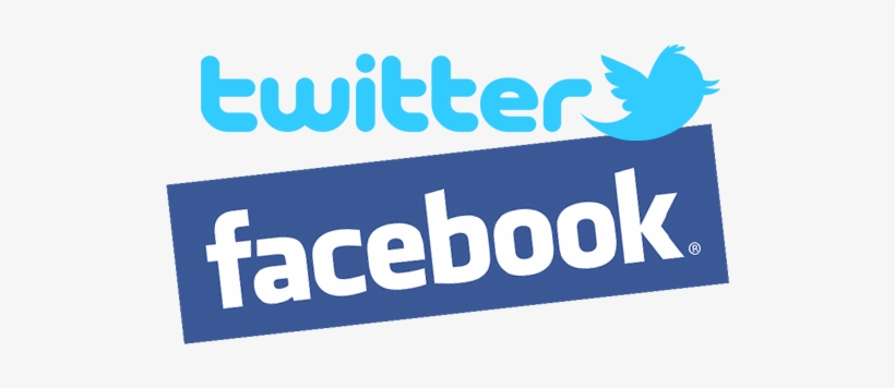 Facebook Twitter Linkedin Png Download - Facebook And Twitter Png, transparent png download