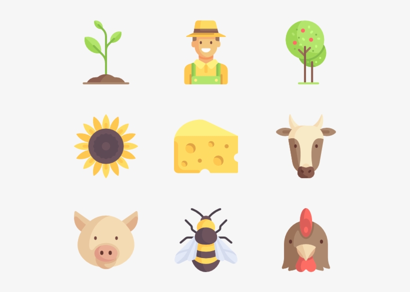 Agriculture 50 Icons - Child, transparent png download