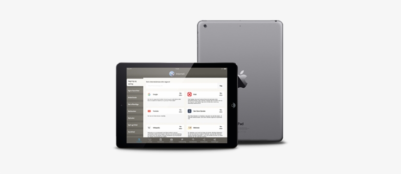 Ipad Air Med Duka-app Space Grey - Tablet Computer, transparent png download
