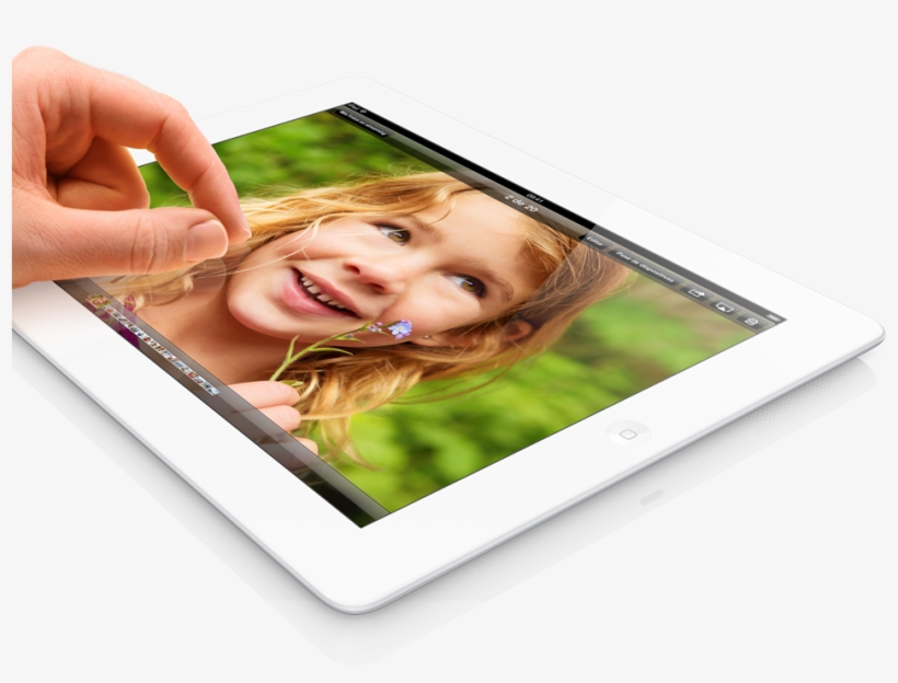 Ipad-4g - Apple Ipad (4th Generation) - Wi-fi - 32 Gb - White, transparent png download