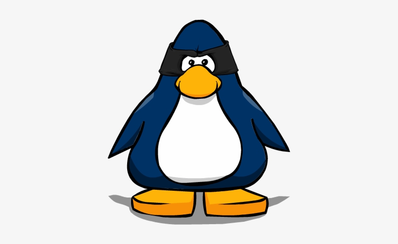 Cat Burglar Mask Pc - Penguin From Club Penguin, transparent png download