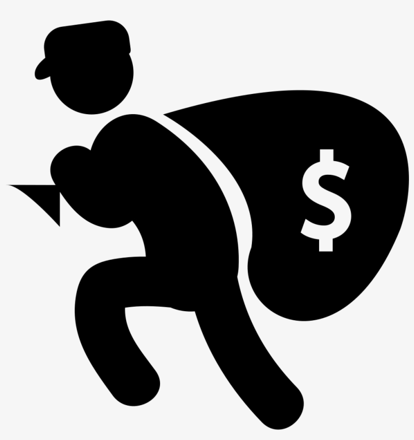 Thief Svg Png Icon Free Download - Robber Icon, transparent png download