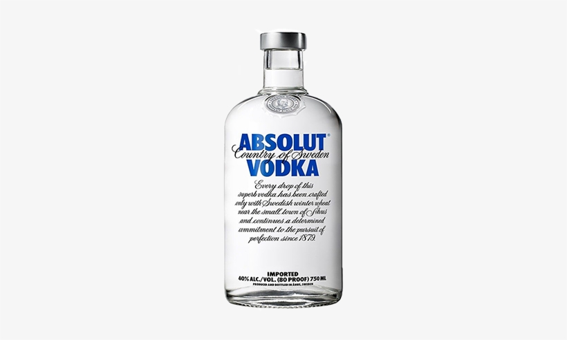 Absolute 1 - 75 L - Absolut Vodka, transparent png download