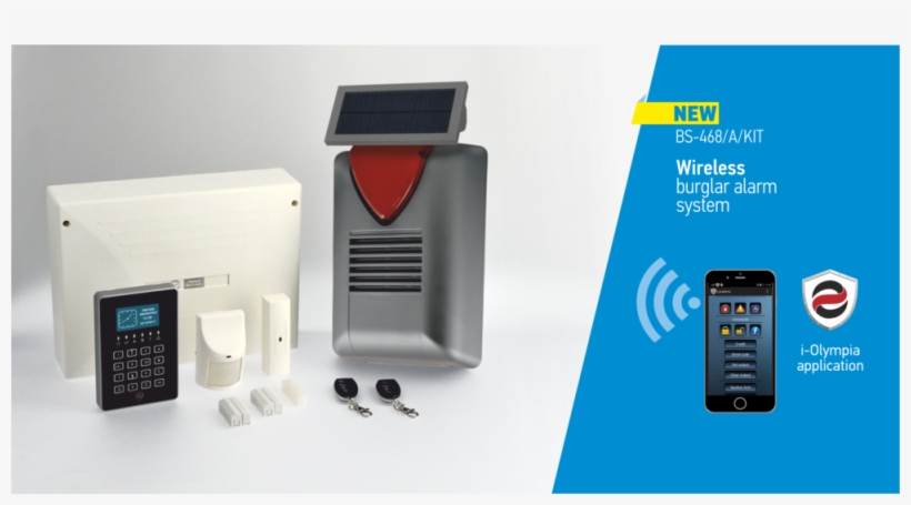 Wireless Burglar Alarm Systems - Bs 468 A Kit, transparent png download