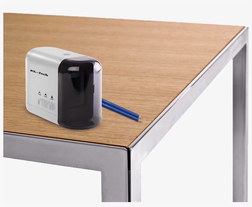 Are You Tired Of Using Your Manual Pencil Sharpener - Lapiz Sobre Un Escritorio Dibujo, transparent png download