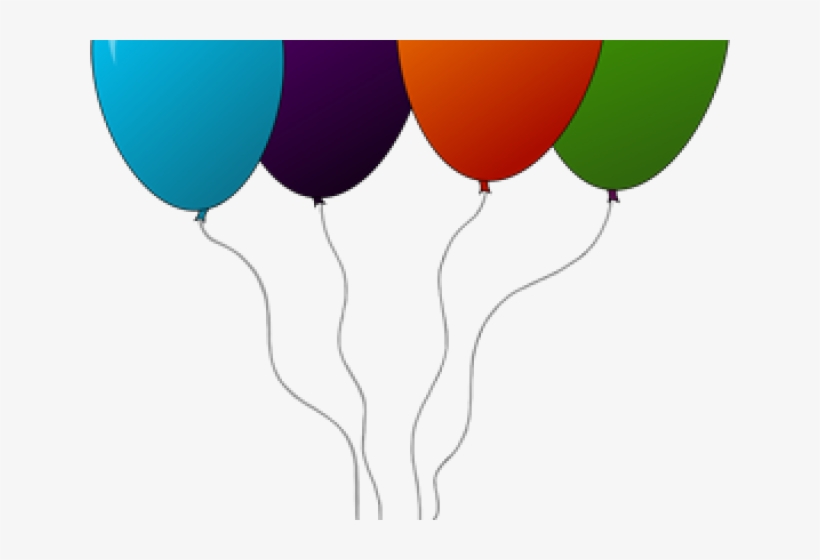 Balloons Clipart Transparent Background - Clip Art, transparent png download