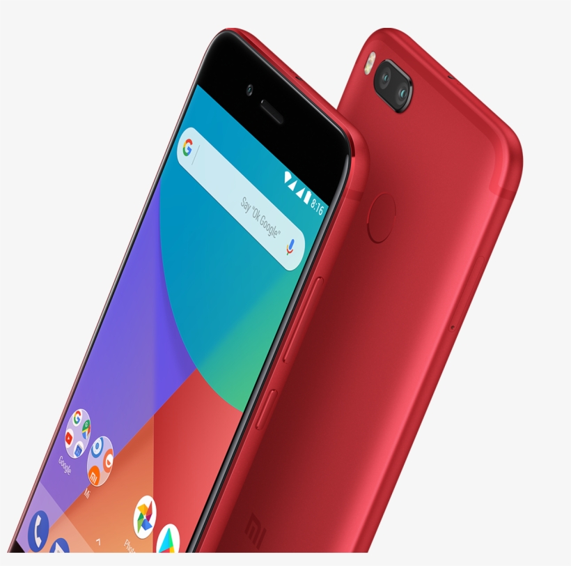 Mi A1 - Xiaomi Mi A1 Red, transparent png download