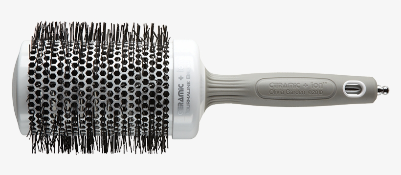 Ceramic Ion Round Thermal Brush Diam - Olivia Garden Ceramic + Ion Thermal Collection Hair, transparent png download