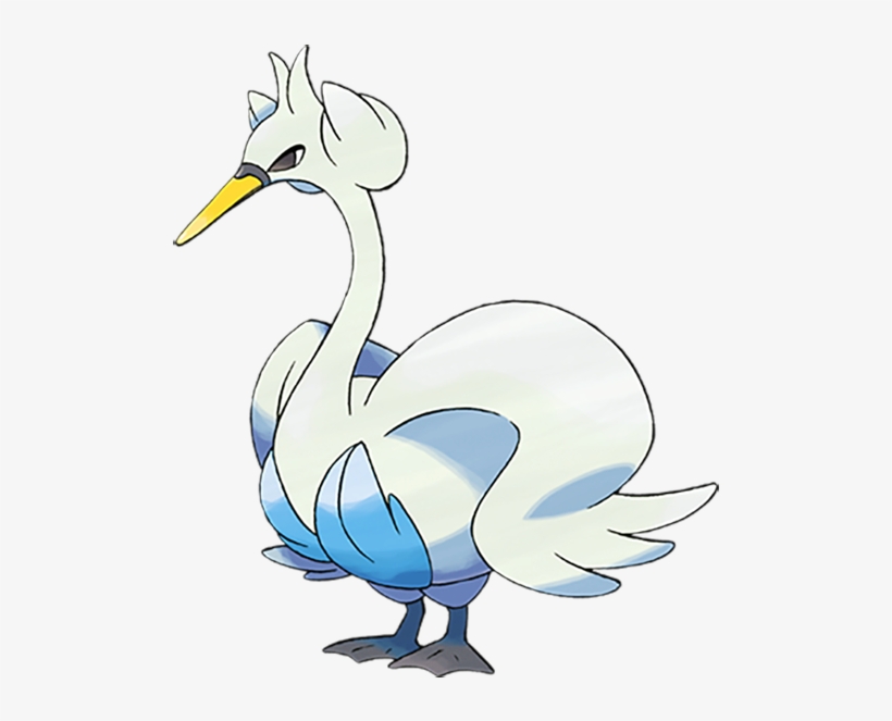 Despite Their Elegant Appearance, They Can Flap Their - Pokemon 581, transparent png download