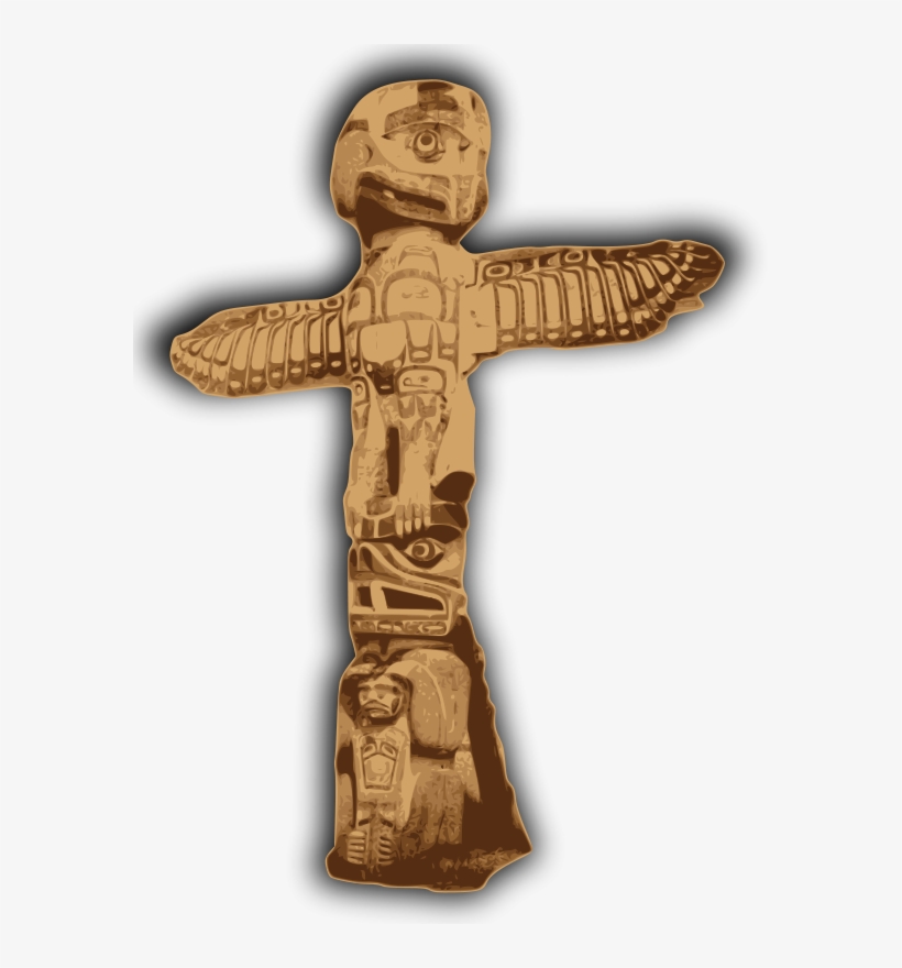 Kwakiutl Totem Poles, transparent png download