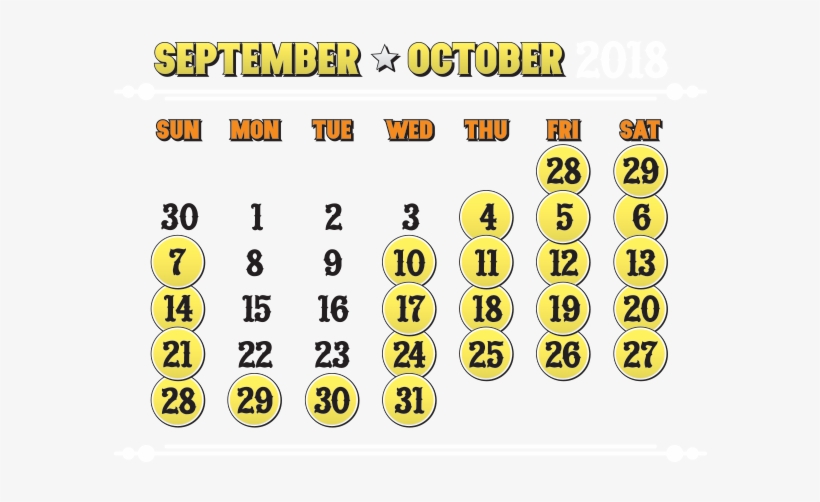 Scream Zone Calendar - July 2011 Calendar Printable, transparent png download