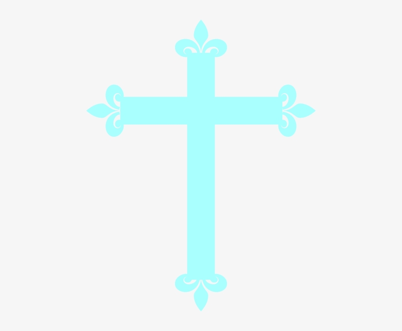 How To Set Use Fleur De Lis Cross Svg Vector, transparent png download