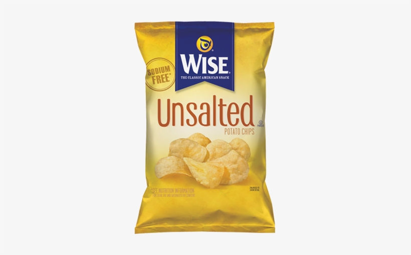 Product Description - Wise Unsalted Potato Chips, transparent png download