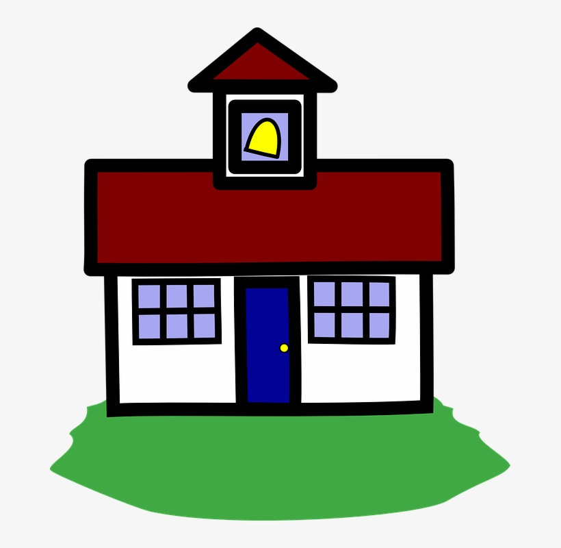 Download Building Clipart Print Out - Vektor Sekolah | Transparent PNG ...