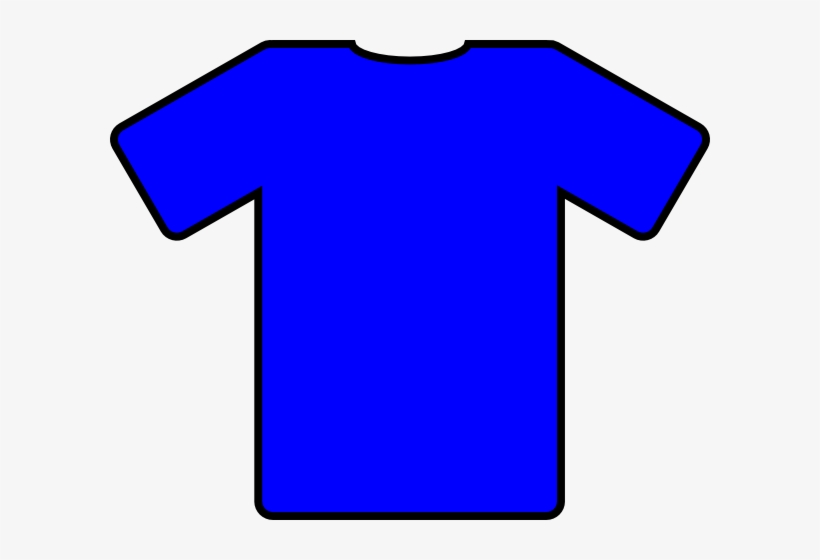 T Shirt Clipart Blue, transparent png download