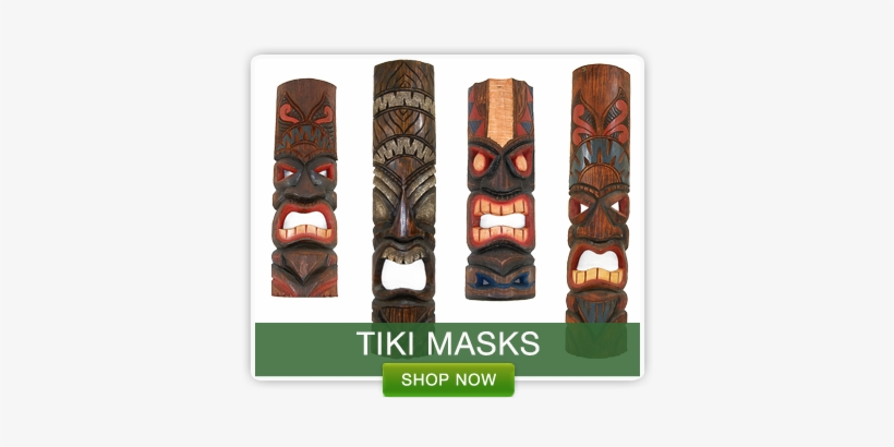 Tiki Masks - Decor Tiki, transparent png download