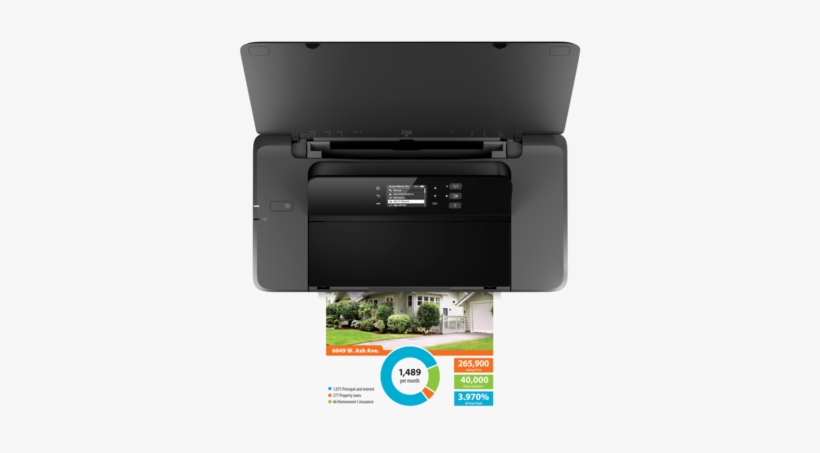 Hp Officejet 200 Mobile Printer - Bläckstråleskrivare Hp Officejet 200, transparent png download