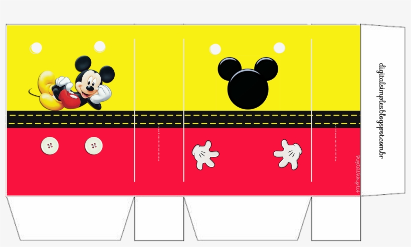 Sacola De Papel 300 Mickey Mouse Personalizados Mickey Para Imprimir Png Image Transparent Png Free Download On Seekpng