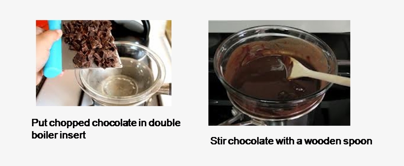 The Bottom Of The Insert Should Not Touch The Water - Chocolate, transparent png download