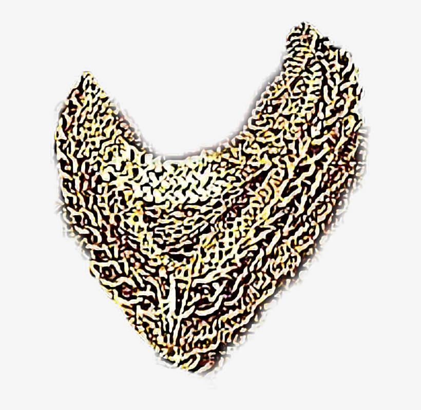 Necklace Gold Chain Chains Necklaces Jewellery Thuglife - Necklace, transparent png download