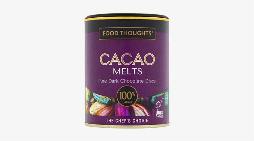 100% Cacao Chocolate Melts - Cocoa Bean, transparent png download