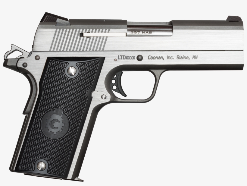 One Man, One Gun - Coonan 357 Compact, transparent png download