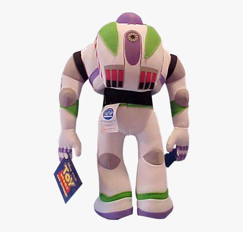 Back View Of Large Plush Buzz Lightyear Rag Dolls Buzz Lightyear PNG