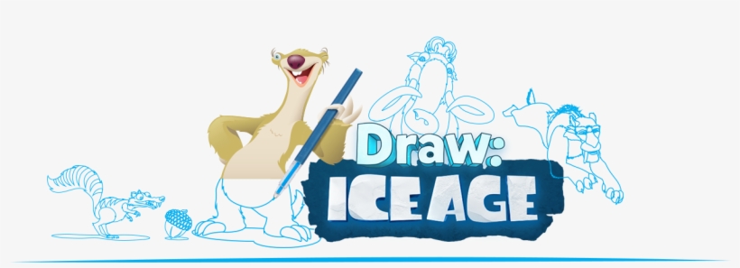 Draw Me Hdr En - Ice Age, transparent png download