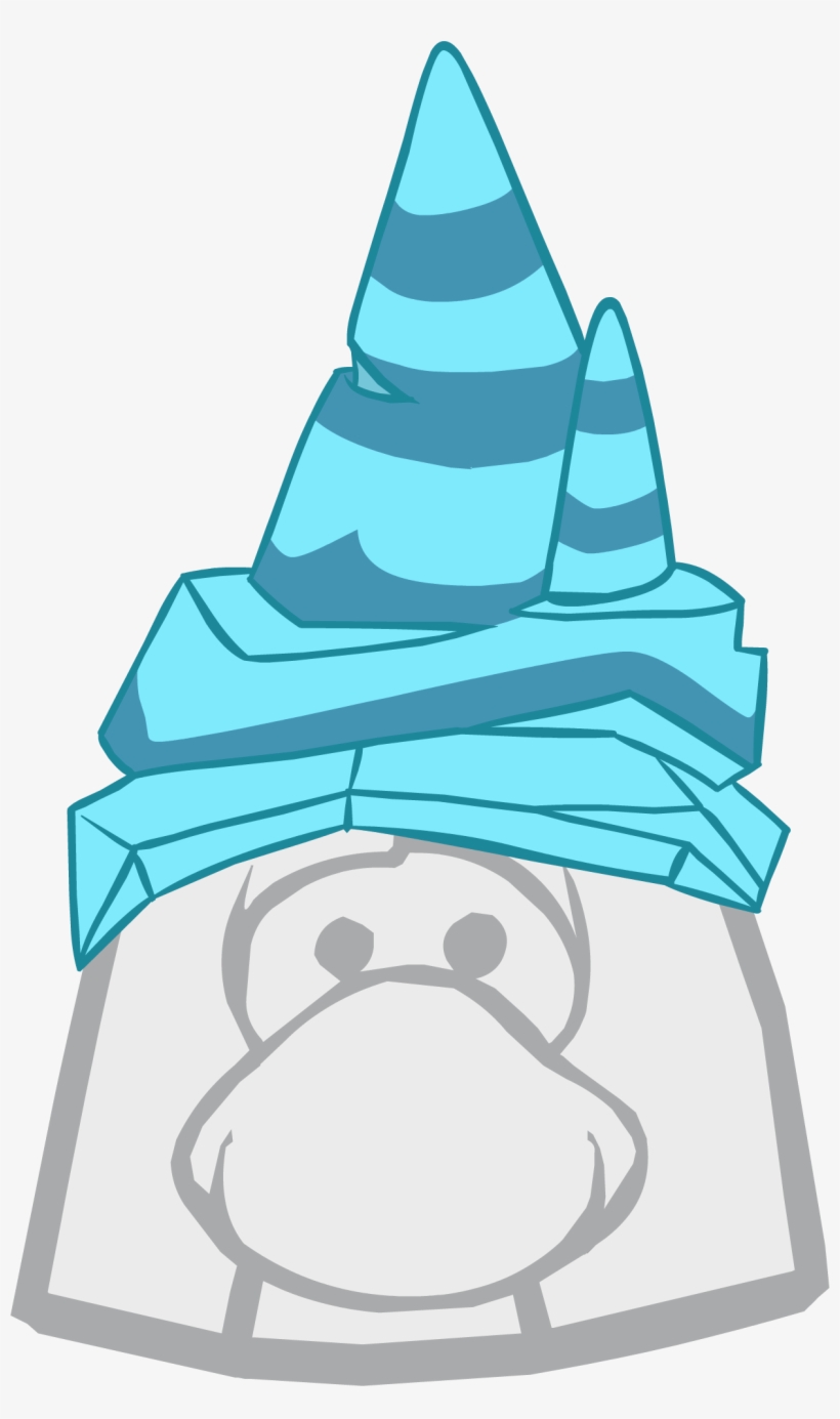 Ice Party Hat Icon - Club Penguin Party Kit, transparent png download