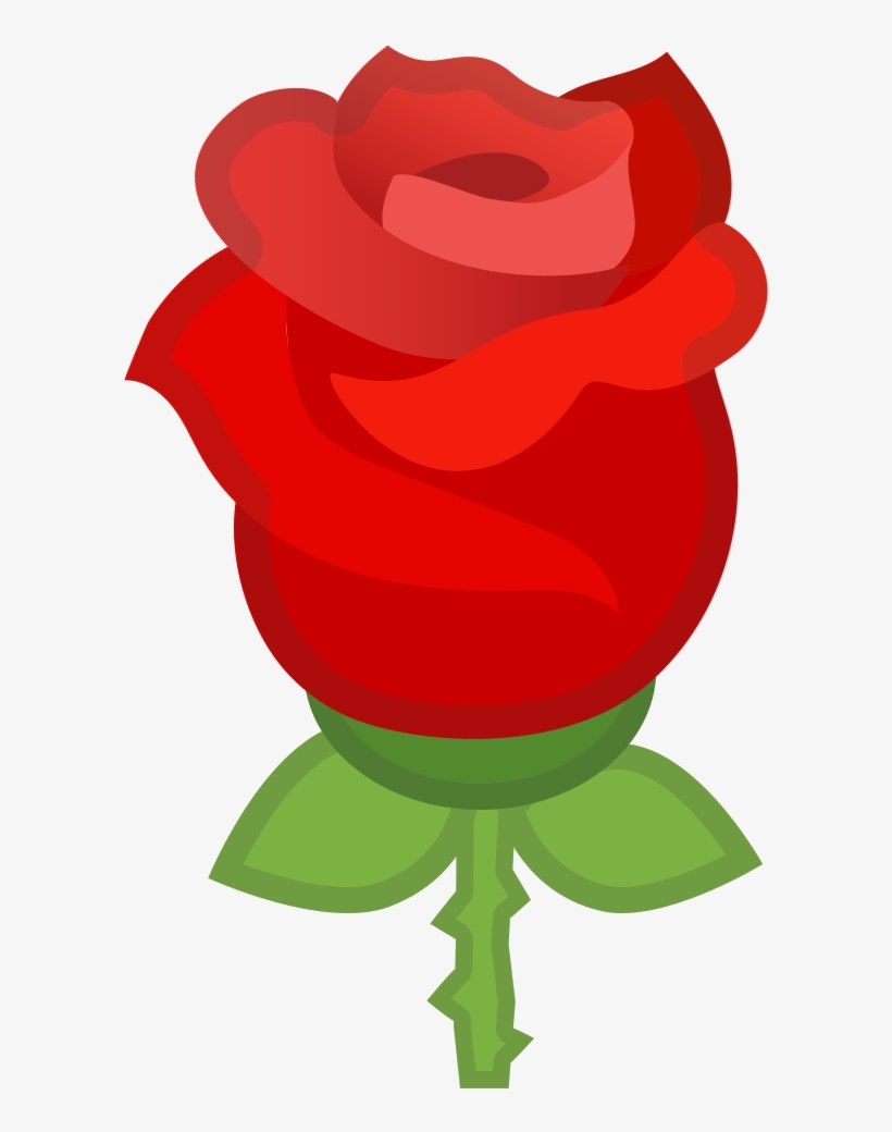 Download Svg Download Png - Rose Icon, transparent png download