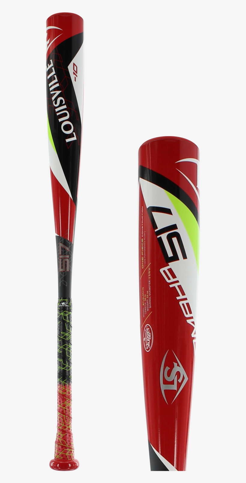 Louisville Slugger Sl Omaha 517 Red/white/black Baseball - 2017 Louisville Slugger Omaha 517 Senior League Baseball, transparent png download