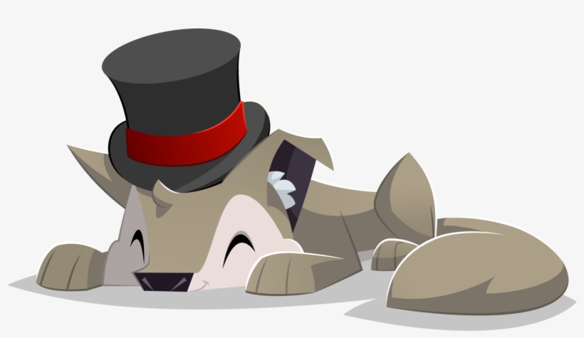 Coyote Art Fancy Top Hat - Art, transparent png download