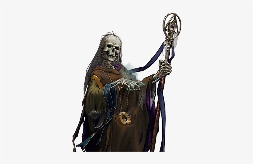Undead Png Pic - Battle For Wesnoth Lich, transparent png download