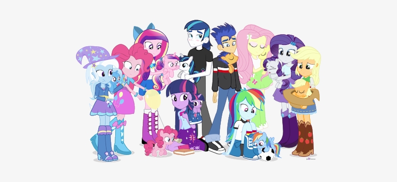 Photo - My Little Pony Equestria Girls En Ponis, transparent png download