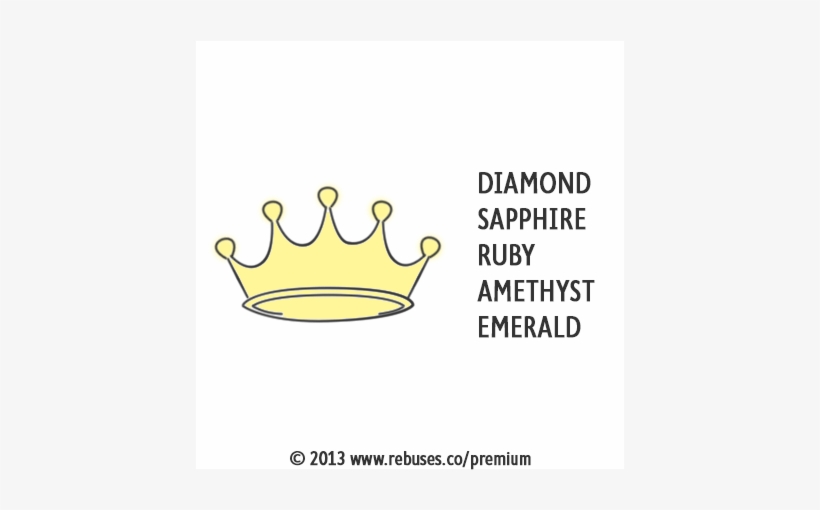 Fancy Hats And Stone Rebuses - Tiara, transparent png download