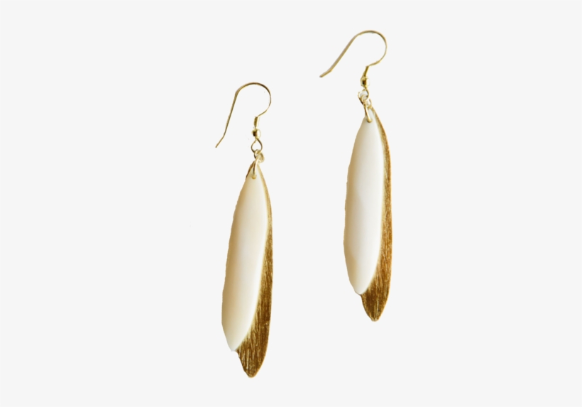 Gold Filigree Earrings - Earrings, transparent png download