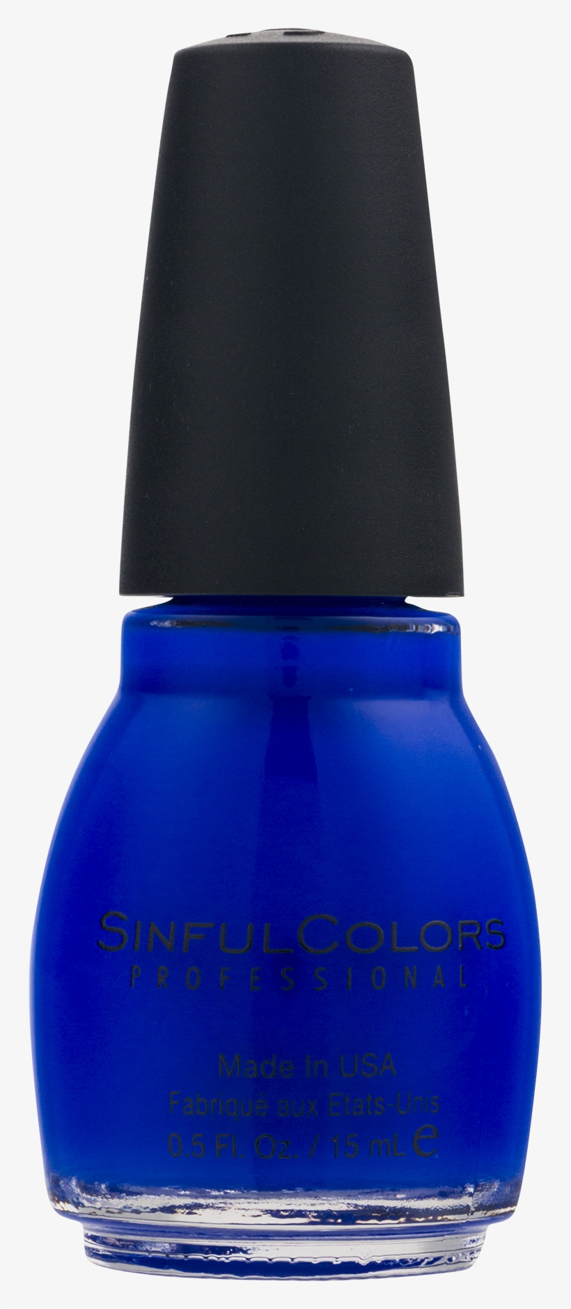 Blue Nail Polish Bottle, transparent png download