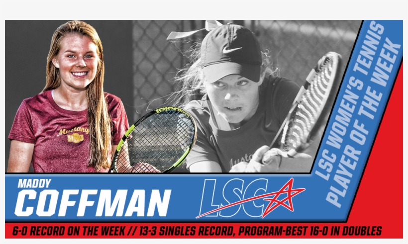 Coffman Tabbed Lsc Women's Tennis Player Of The Week - Twitter, transparent png download