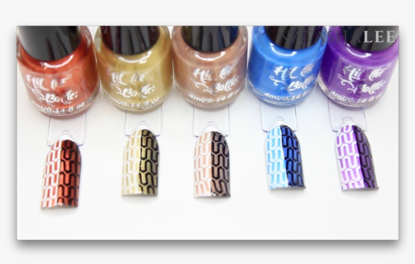 Hit The Bottle Stamping Polish Review, Swatches And - Bottle, transparent png download