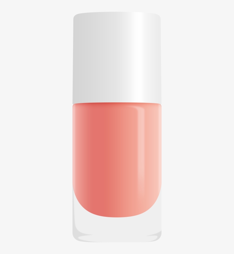 Peach Nail Polish, Non-toxic, Water Based - Nail Polish, transparent png download