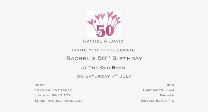 50th Heart Burst - Birthday, transparent png download