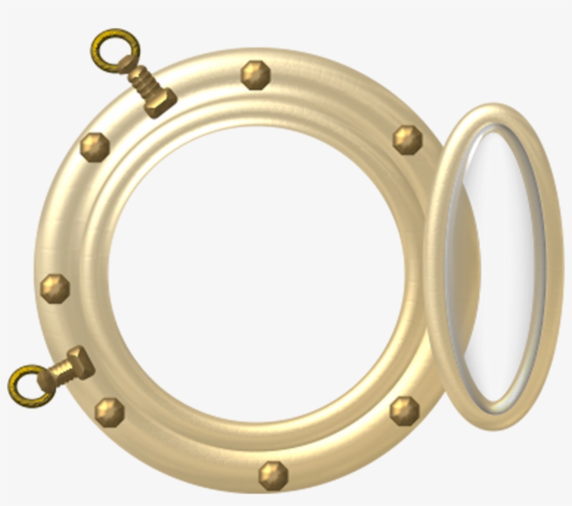 Freetoedit Frame Circle Window Porthole Open Steampunk - Sea, transparent png download
