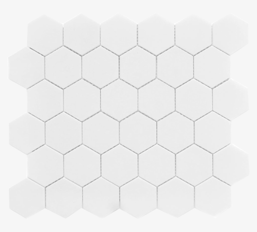 Cc Mosaics White Hexagon 2 - Architecture, transparent png download