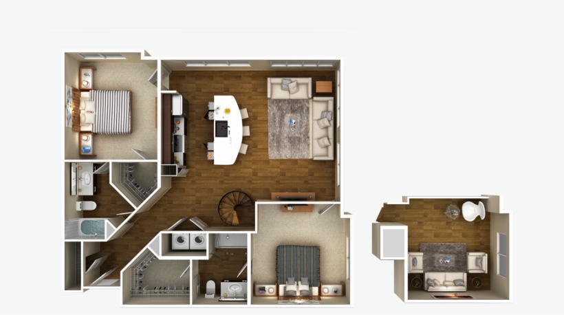 Get Started Today Use Form Below Or Call Us At 838-4675 - 3d Floor Plans Top View, transparent png download