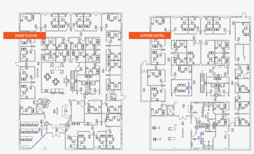 Office Floor Plans - Floor Plan, transparent png download