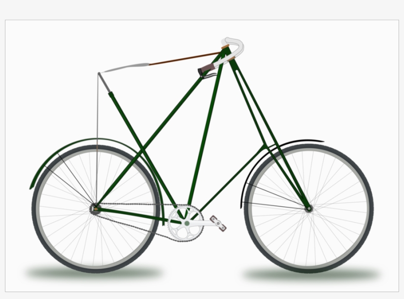 Download Bicicleta Fixie Negro Mate Clipart Fixed-gear - Bicycle, transparent png download