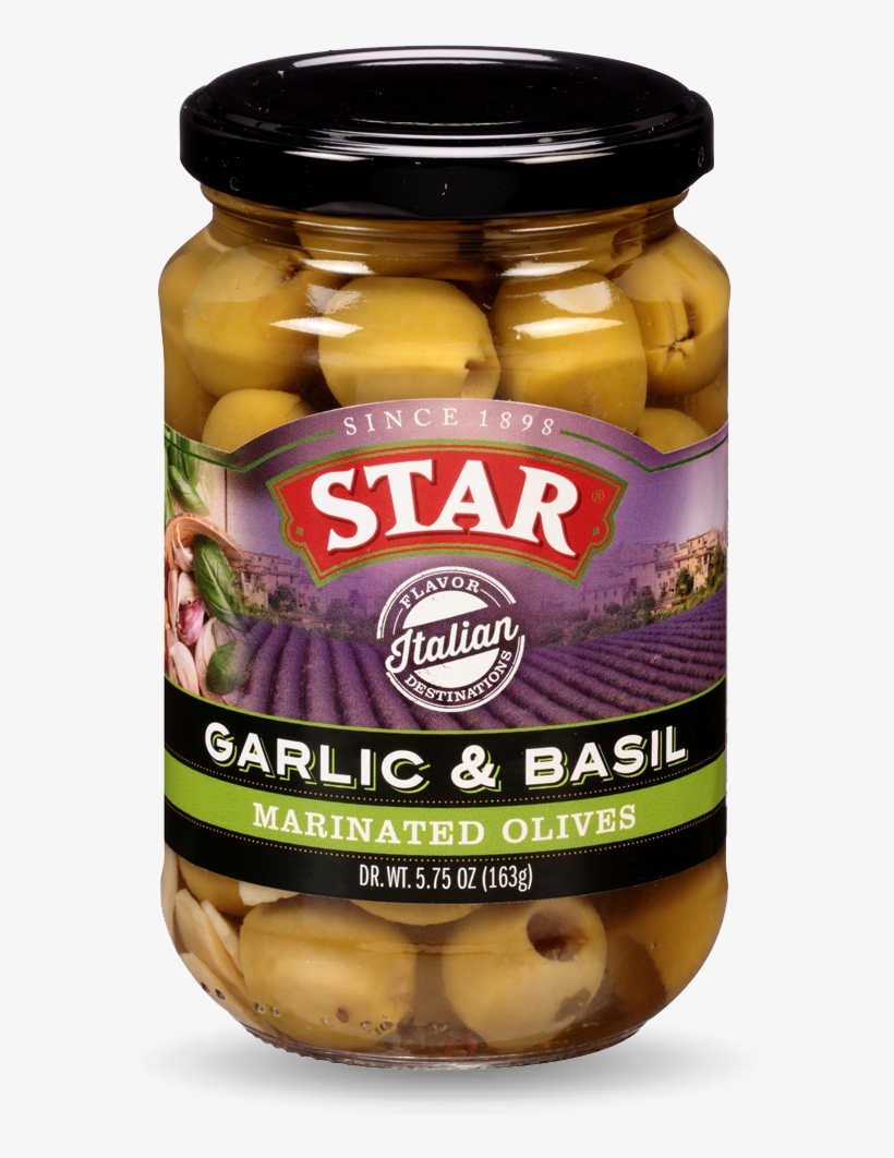 Browse Flavor Destinations Olives - Star Garlic & Basil Marinated Olives - 5.75 Oz, transparent png download