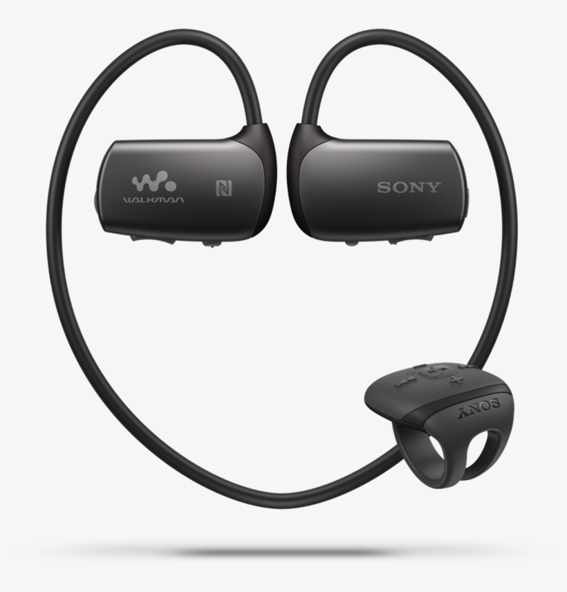 Sony Nwzws613blk 4 Gb Bluetooth Sports Mp3 Player, transparent png download