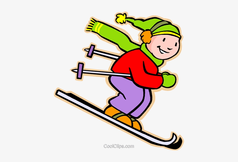 snow ski clip art